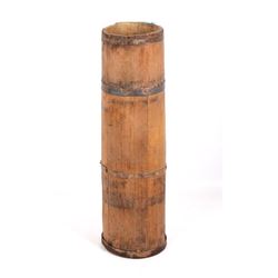 Tall Wooden Liquor Cane Barrel
