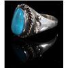 Image 3 : Native American Turquoise and Sterling Silver Ring