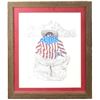 Image 1 : Martin Goldman Star Spangled Cowboy Framed Print