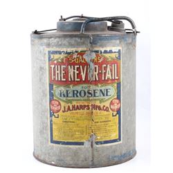 The Never-Fail Kerosene 5 Gallon Can