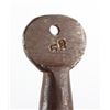 Image 10 : Antique Iron Handcuffs with Key