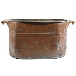Antique Copper Wash Basin
