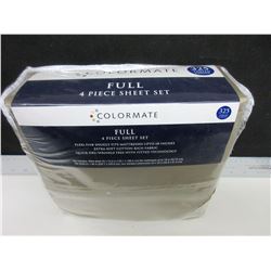 New Full 4  piece Sheet set / Extra soft Cotton rich fabric / wrinkle free