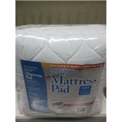 New QUEEN Automatic Heated Mattress Pad digital display auto shut off
