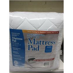 New QUEEN Automatic Heated Mattress Pad digital display auto shut off