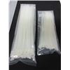 Image 1 : 2 New packs of Cable/Zipties / 100 each 12 inch & 8 inch