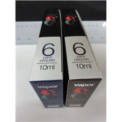 3 New cases of Vapor 8 Premium Liquid Vapor Juice nicotine free