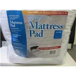 New Queen Automatic Heated Mattress Pad digital display auto shut off