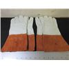 Image 1 : 2 New Pairs of Welding mig/tig Gloves top grain soft Leather size XL
