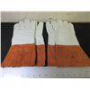 Image 1 : 2 New Pairs of Welding mig/tig Gloves top grain soft Leather size XL