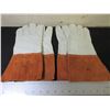 Image 1 : 2 New Pairs of Welding mig/tig Gloves top grain soft Leather size XL