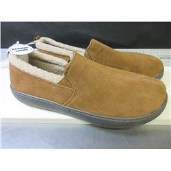 New Pair of Mossimo Mens Slipper Genuine Suede non marking sole/ 12