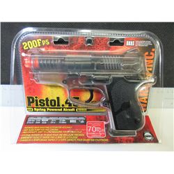 New Air Soft .45 cal Pistol 200 fps high capacity magazine 70bb's