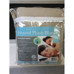 New Heated Plush Blanket great for the couch twin size digital dual temp