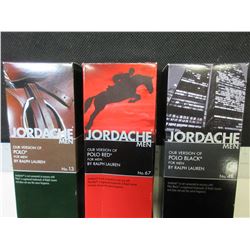 3 New Polo Eau De Toilette Jordache Version / polo- polo red - polo black