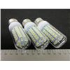 Image 1 : 3 New 56  LED Cobb Lightbulbs / save on power = to 60 watt bulb