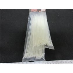 2 Pack of Cable/Zipties 100 per pack 8 inch and 6 inch