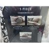 Image 2 : New KING 5 piece Comforter set