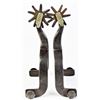 Image 1 : K.B&P stamped single mount spurs