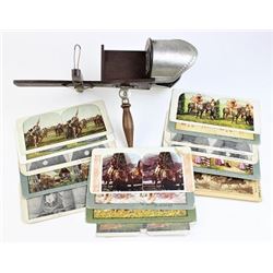 Victorian stereo view with 15 original views