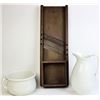 Image 1 : Collection of 3 antique items includes