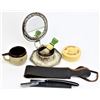 Image 1 : Shaving collection includes vintage folding mirror