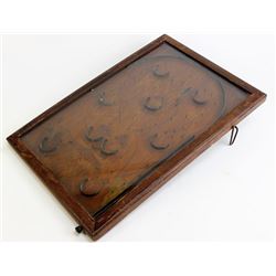 Antique table top pinball game