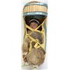 Image 2 : Bentwood cradle board with display mannequin