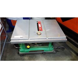 HITACHI C10FR PORTABLE TABLE SAW