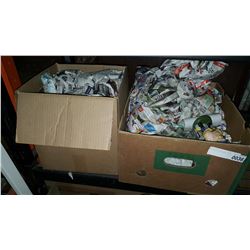 TWO BOXES OF ESTATE GOODS