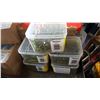 Image 1 : 5 TUBS OF THREE AND A QUARTER INCH NAILS