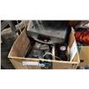 Image 1 : BOX OF POWER TOOLS AND JOBMATE CORDLESS POWER TOOL KIT