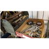 Image 2 : CRAFTSMAN WRENCHES STEEL TAPE MEASURES AND TOOL BOX OF FILES
