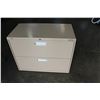 Image 1 : TWO DRAWER METAL FILING CABINET