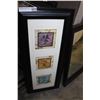 Image 2 : BLACK FRAMED MIRROR AND PRINT