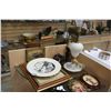 Image 2 : PICTURES COLLECTOR PLATES AND TWO LAMPS
