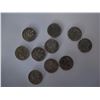 Image 2 : 10 CANADIAN SILVER HALF DOLLARS 1968-2002