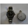 Image 1 : TWO ESTATE WATCHES OMEGA AND UNVERIFIED ROLEX