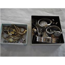 CASE OF LADIES WATCHES AND CASE OF MENS WATCHES