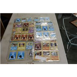 VINTAGE POKEMON CARDS IN SLEEVES