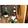Image 2 : GLASS BOTTLES DECOR AND FIGURES