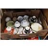 Image 2 : TRAY OF HIGH END MIS MATCHED CHINA CUPS AND SAUCERS