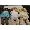 Image 2 : SHELF LOT OF CABBAGE PATCH DOLLS WITH PAPERS BARBIE AND OTHER COLLECTIBLE DOLLS