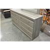 Image 1 : MODERN GREY DRESSER WITH MIRROR AND NIGHT STAND