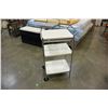Image 1 : WHITE ROLLING SHELF