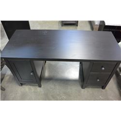 ESPRESSO DOUBLE PEDESTAL DESK