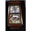 Image 1 : WORKING WALL CLOCK WITH PENDULUM QUARTZ MOVEMENT