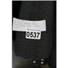 Image 2 : NEW ASHLEY CHARCOAL FABRIC TUFTED ACCENT CHAIR - RETAIL $1,399
