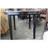 Image 3 : NEW ASHLEY BLACK FINISH ROUND DINING TABLE - RETAIL $997