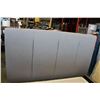 Image 2 : NEW ASHLEY QUEENSIZE GREY PLATFORM BED FRAME - RETAIL $899